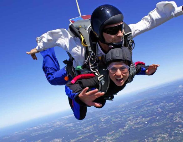 Skydiving Adventures in Dubai